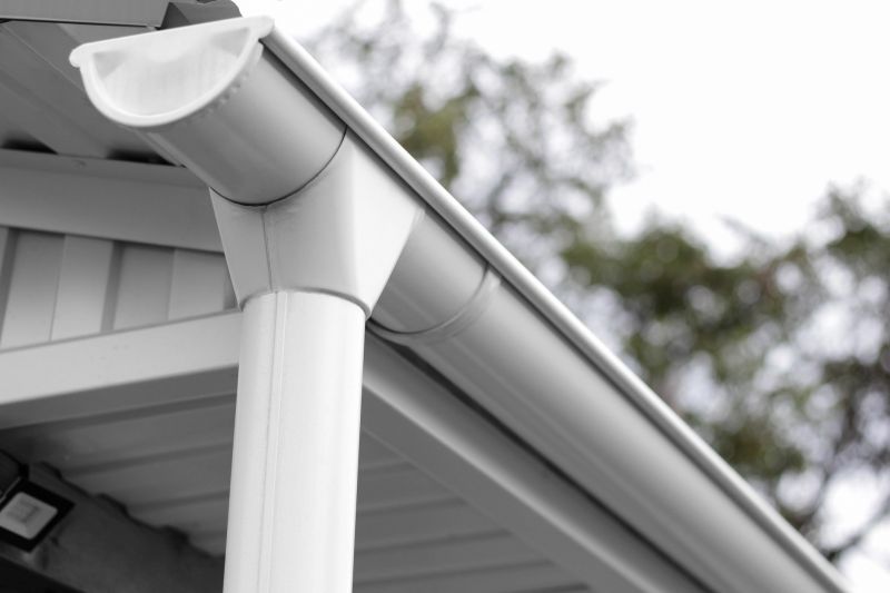Seamless Gutter System Close-up